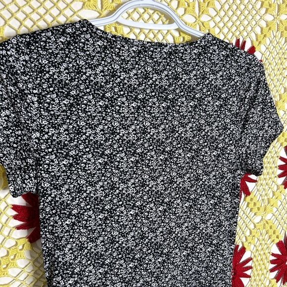 Black Forever 21 Floral Jumsuit M - Picture 10 of 13